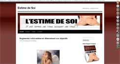 Desktop Screenshot of estime-de-soi.123axion.com